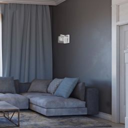 Rabalux Duchess kinkiet 1x40W chrom/przezroczysty 3113