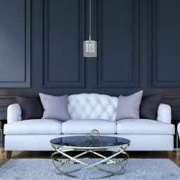 Rabalux Duchess lampa wisząca 1x40W chrom/przezroczysty 3114