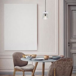 Rabalux Cardamom lampa wisząca 1x40W szary dąb/przydymiony 3118