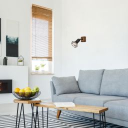 Rabalux Zeus kinkiet 1x40W czarny mat/dąb 3137