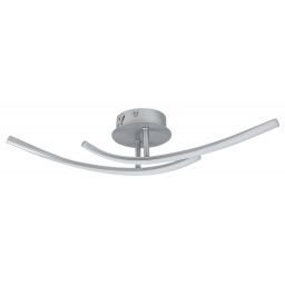 Rabalux Tatjana lampa podsufitowa 2x15W LED srebrny/biały 3143