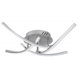 Rabalux Tatjana lampa podsufitowa 4x30W LED srebrny/biały 3145