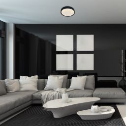 Rabalux Achilles plafon 1x40W LED czarny 3146