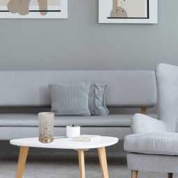 Rabalux Boogie lampa stołowa 1x25W biała/złota 3179