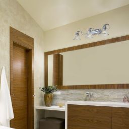 Rabalux Antoine kinkiet 3x40W chrom/przezroczysty 3209