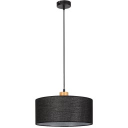 Rabalux Miguel lampa wisząca 1x40W dąb/czarny 3247