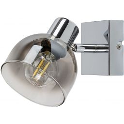 Rabalux Tarien kinkiet 1x40W chrom/przydymiony 3248