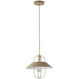 Rabalux Nesrin lampa wisząca 1x40W złoty/beżowy 3519
