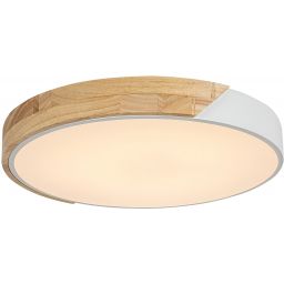 Rabalux Maple plafon 1x24W LED biały/biały mat 3527
