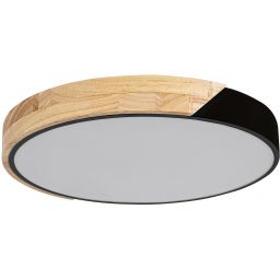 Rabalux Maple plafon 1x24W LED biały/czarny mat 3528