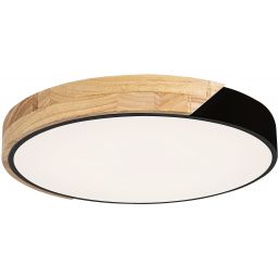 Rabalux Maple plafon 1x24W LED biały/czarny mat 3528