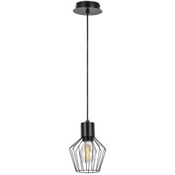 Rabalux Belano lampa wisząca 1x40 W czarna 3539