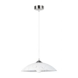 Rabalux Harmony lampa wisząca 1x60 W biała 3856