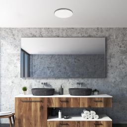 Rabalux Toma plafon 1x30W LED biały/chrom 3875