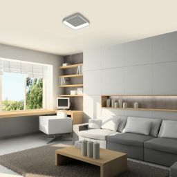 Rabalux Adeline plafon 1x28W LED biały/szary 3926