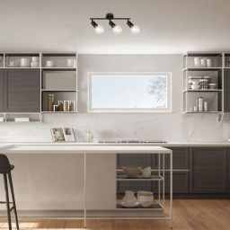 Rabalux Lamar lampa podsufitowa 3x40 W czarna 3988