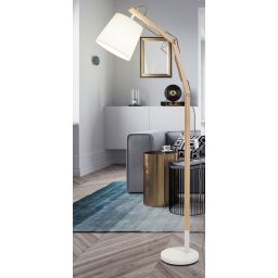 Rabalux Thomas lampa stojąca 1x60W biała 4192