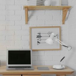 Rabalux Samson lampa biurkowa 1x60W biała 4211