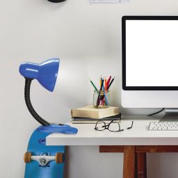 Rabalux Dennis lampa biurkowa 1x40 W niebieska 4260