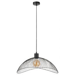 Rabalux Iduna lampa wisząca 1x60 W czarna 4347