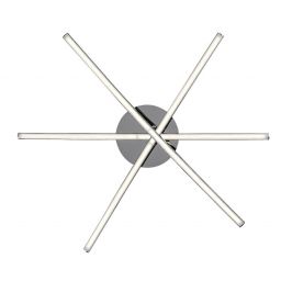 Rabalux Cyclone lampa podsufitowa 1x21 W LED chrom/biały 4606