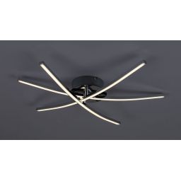 Rabalux Cyclone lampa podsufitowa 1x21 W LED chrom/biały 4606