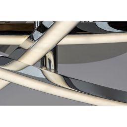 Rabalux Cyclone lampa podsufitowa 1x21 W LED chrom/biały 4606