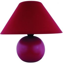 Rabalux Ariel lampka nocna 1x40 W bordowa 4906