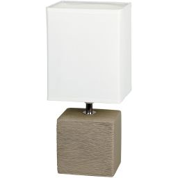 Rabalux Orlando lampa stołowa 1x40W kakaowy/naturalny 4930