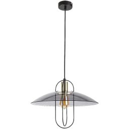 Rabalux Vida lampa wisząca 1x8W czarny/dymny 5000