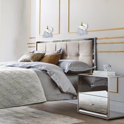 Rabalux Aviana kinkiet 1x6W LED biały/mosiądz/przezroczysty 5029