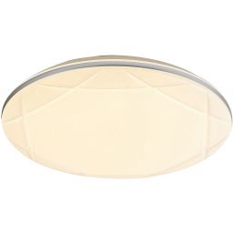 Rabalux Oswald plafon 1x24W LED biały/srebrny 71053