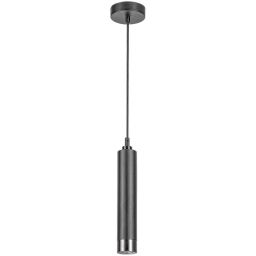 Rabalux Zircon lampa wisząca 1x5W czarny mat/srebrny 5076