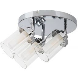 Rabalux Aviva lampa podsufitowa 3x28W chrom 5088