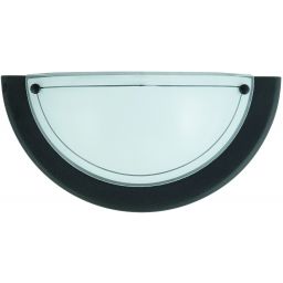 Rabalux Ufo kinkiet 1x60W czarny 5163