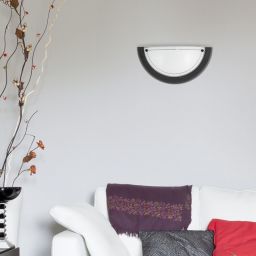 Rabalux Ufo kinkiet 1x60W czarny 5163