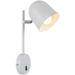 Rabalux Egon kinkiet 1x40W biały/biały mat 5243