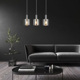 Rabalux Donati lampa wisząca 3x60 W chrom 5250