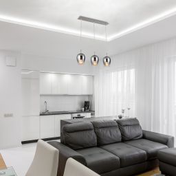 Rabalux Petunia lampa wisząca 3x60W chrom 5253