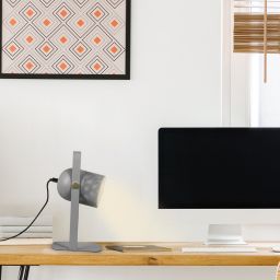 Rabalux Ronnie lampa stołowa 1x25W szara 5254