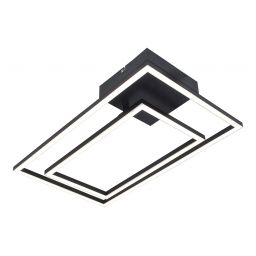 Rabalux Ocean lampa podsufitowa 2x26W LED czarny mat/biały 5256