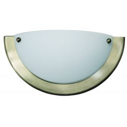 Rabalux Ufo kinkiet 1x60 W biały-mosiądz 5263