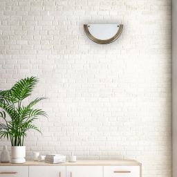 Rabalux Ufo kinkiet 1x60 W biały-mosiądz 5263