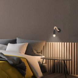 Rabalux Daryl kinkiet 1x40W czarny 5270