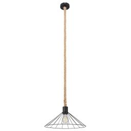 Rabalux Daryl lampa wisząca 1x40W czarna 5271