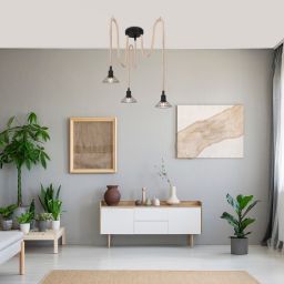 Rabalux Daryl lampa wisząca 3x40W czarna 5272