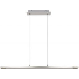 Rabalux Yordana lampa wisząca 1x27W LED chrom satyna/biały 5280