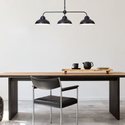 Rabalux Dragan lampa podsufitowa 3x60W czarny mat 5309