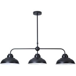 Rabalux Dragan lampa podsufitowa 3x60W czarny mat 5309