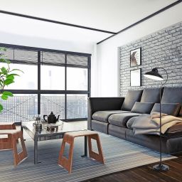 Rabalux Dragan lampa stojąca 1x60W czarny mat 5310